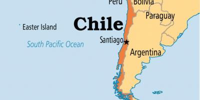 Santiago de Chile kartta
